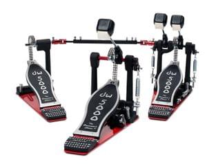 DW DWCP5002AD4XFXF 5000 Series Accelerator XF Double Bass Pedal with Bag